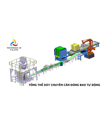 Máy đóng bao gạo tự động 10-50 kg – Giải pháp đóng gói chính xác, tiết kiệm nhân công